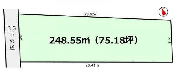 Building Land for Sale in Ryugasaki City, Ibaraki - 248.55m2 - Thumbnail 2