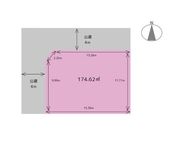 174m2 Land for Sale in Koga, Ibaraki - Corner Lot - Thumbnail 4
