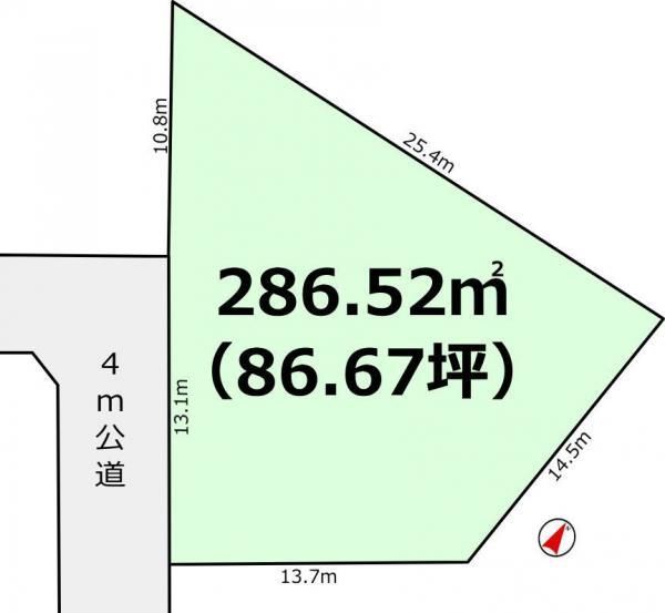 Building Land for Sale in Toride City, Ibaraki - 286 sqm - Thumbnail 3