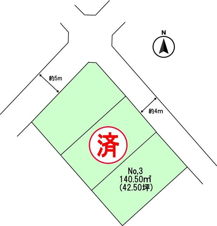 140.5m2 Land for Sale in Kikuta-machi, Koriyama - Thumbnail 2