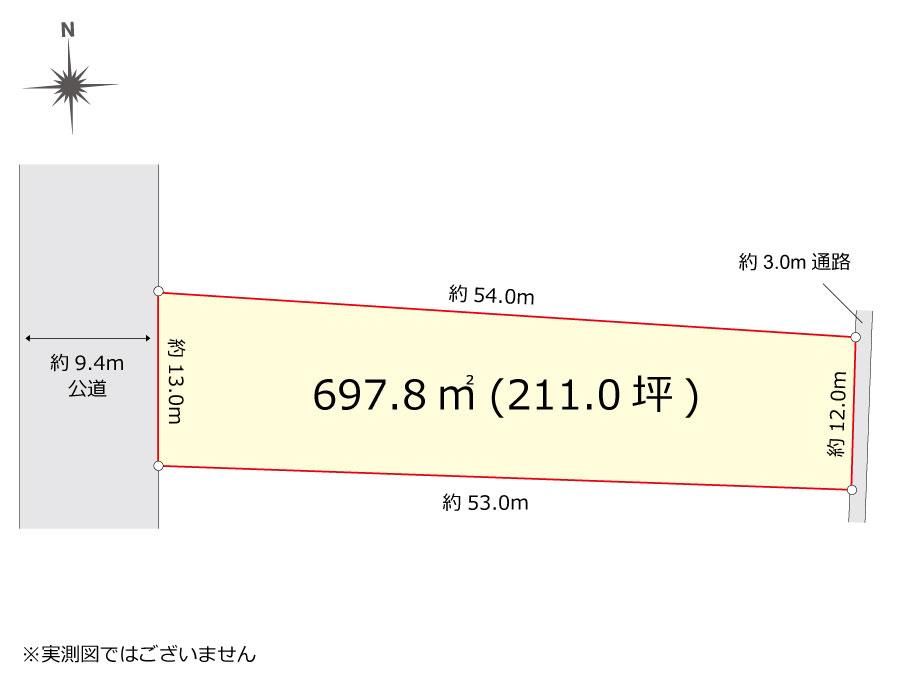 Land for Sale in Yamagata City - 697.8 sqm Plot Over 100 Tsubo - Thumbnail 3