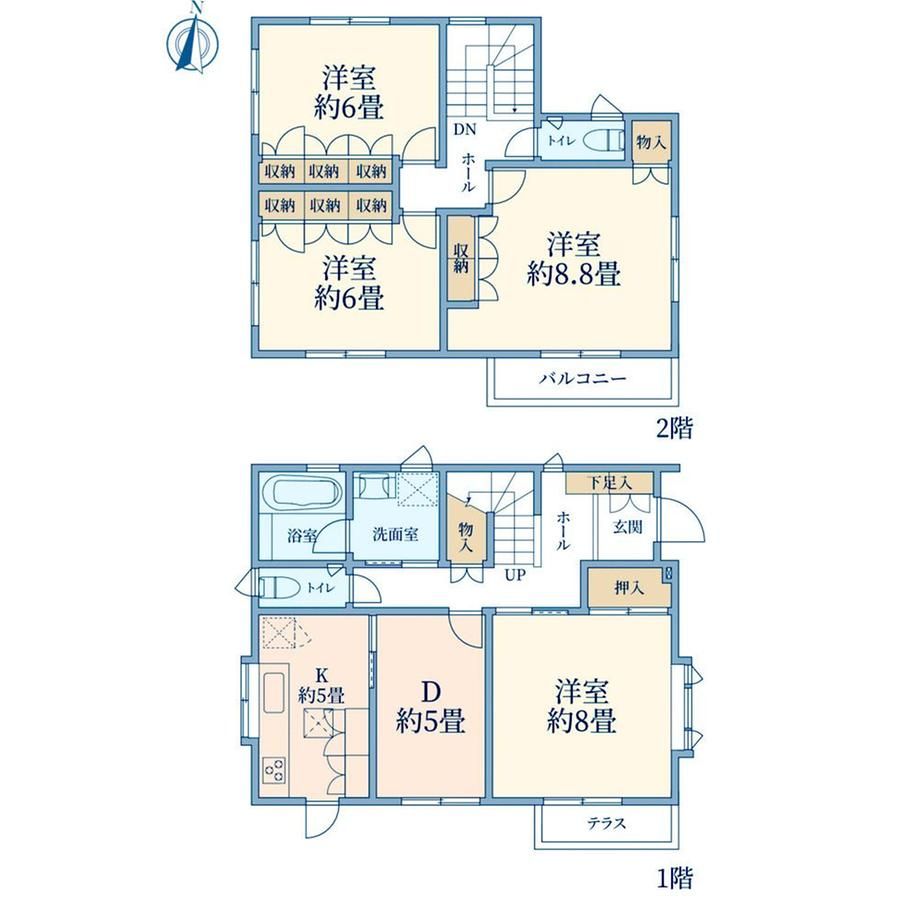 4DK House for Sale in Nakano, Tokyo - 98.54 sqm - Thumbnail 2