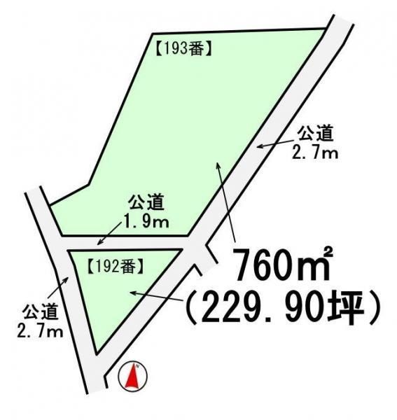 Land for Sale in Ushiku City, Ibaraki – 760 sqm Plot - Thumbnail 2