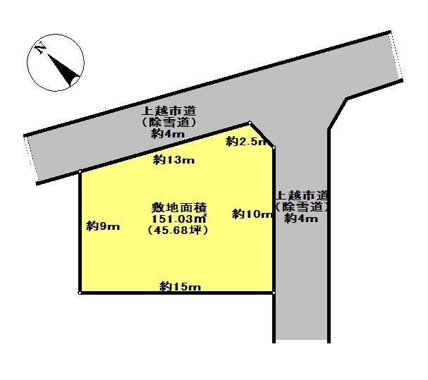 Land for Sale in Joetsu, Niigata - 151 sqm Corner Lot - Thumbnail 4