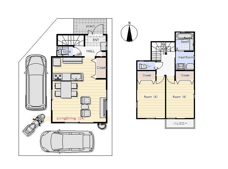 2LDK House for Sale in Hiratsuka, Kanagawa - 71.21m2 - Thumbnail 4