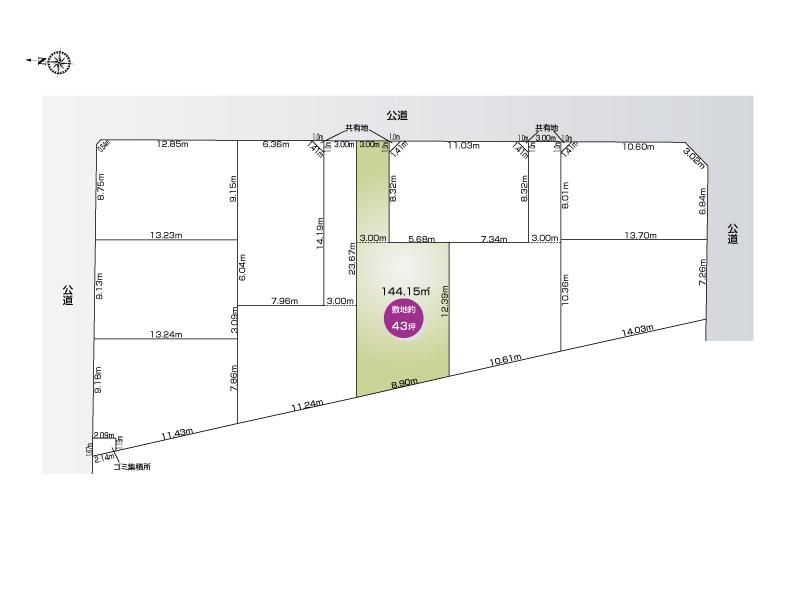 Land for Sale in Kasukabe, Saitama - 144 m2 - 17.8 Million Yen - Thumbnail 2