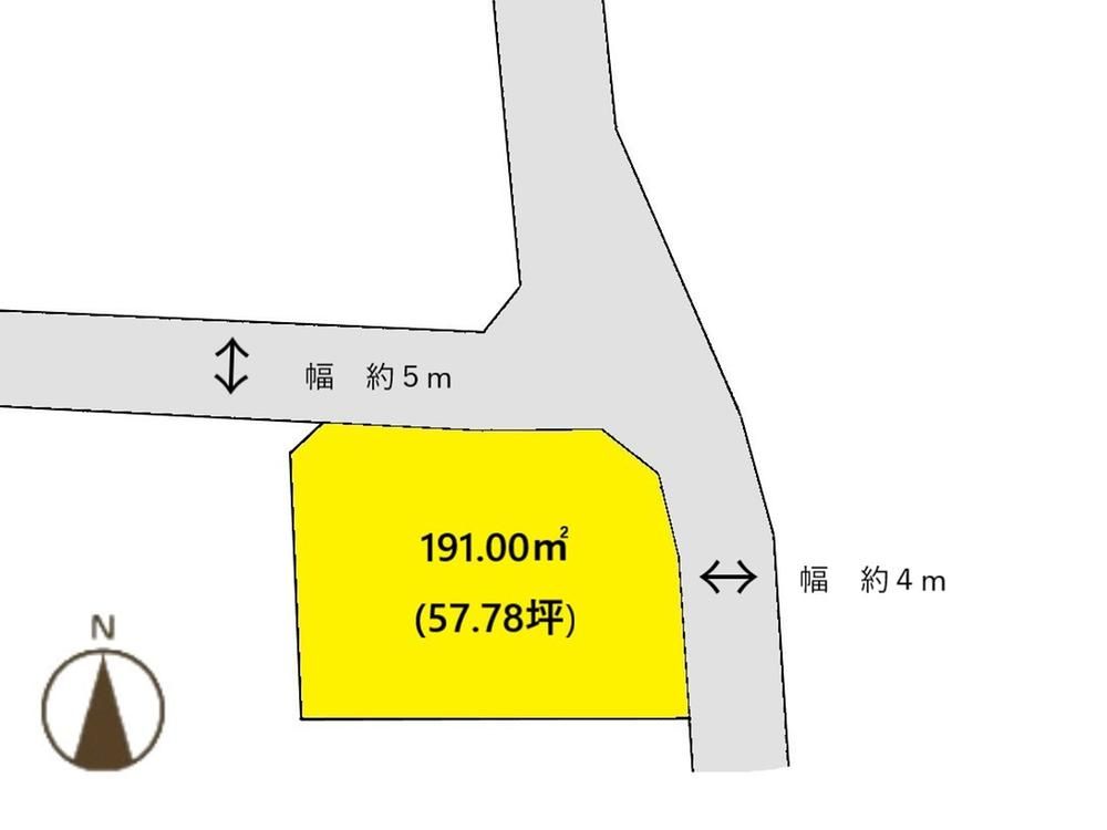 Land for Sale in Midori City, Gunma - 191m2 Corner Plot - Thumbnail 4