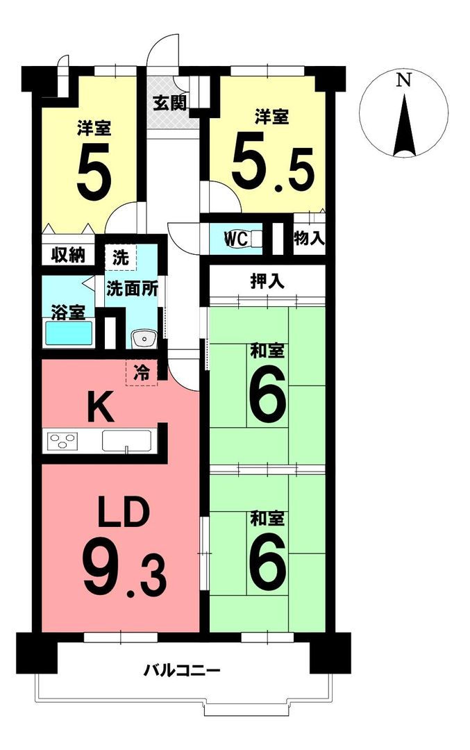 4LDK Partially Renovated Apartment in Okazaki, Aichi - Thumbnail 2