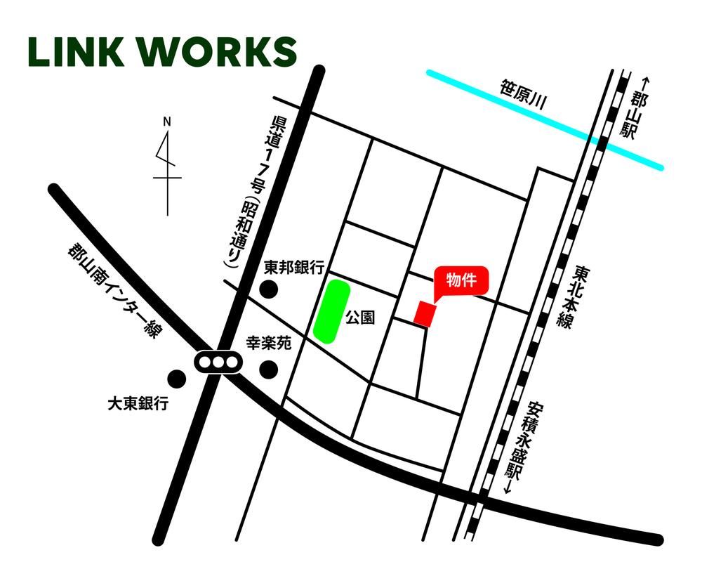 Land for Sale in Asaka, Koriyama City - 189.51m2 Plot - Thumbnail 3