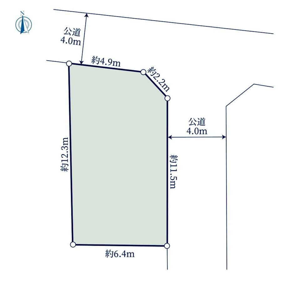 Land for Sale in Kokubunji City – 72.93m2 Corner Lot - Thumbnail 3