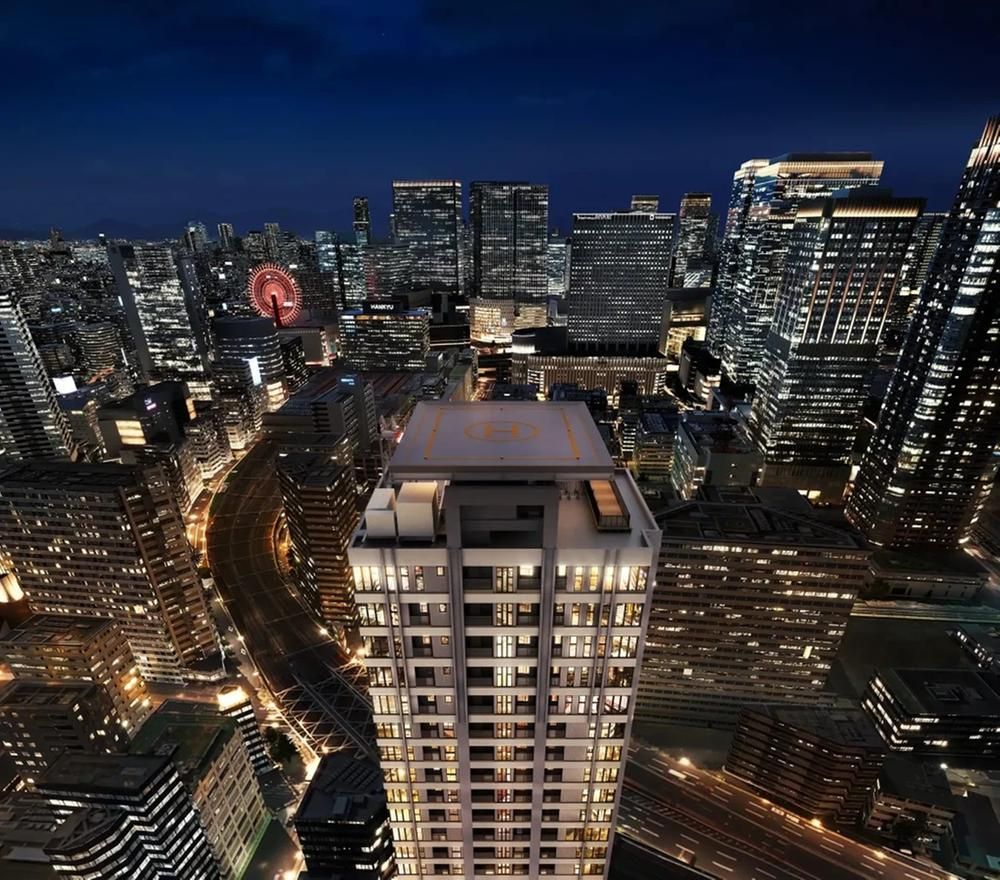 New 1LDK+2S Apartment in The Park House Osaka Umeda Tower, 57m² - Thumbnail 2