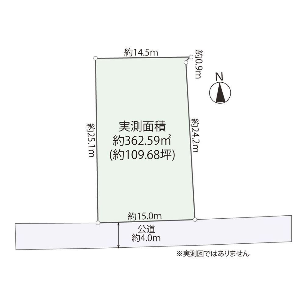 Land for Sale in Zama City - 109 Tsubo Plot Near Station - Thumbnail 3