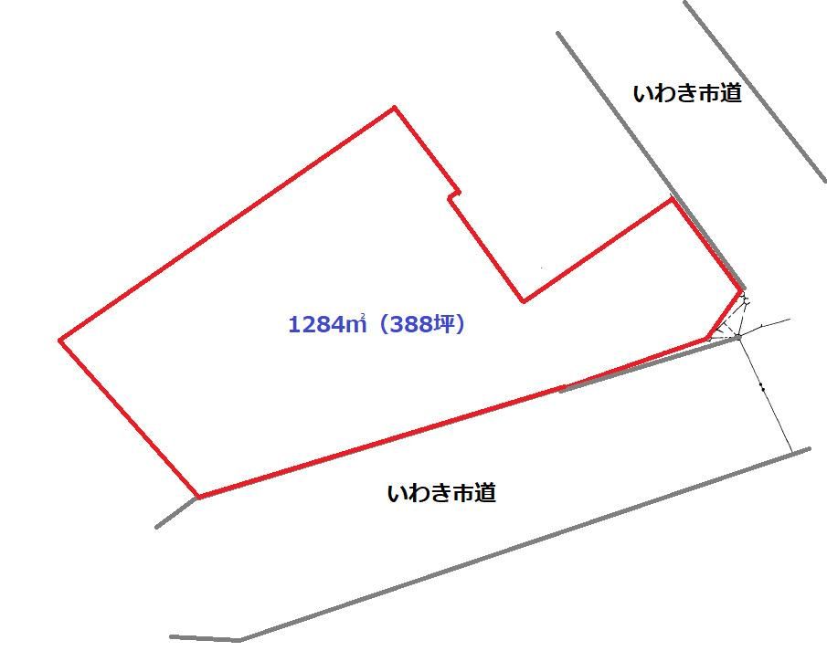 Land for Sale in Iwaki City, Fukushima - 1284 sqm - Thumbnail 3