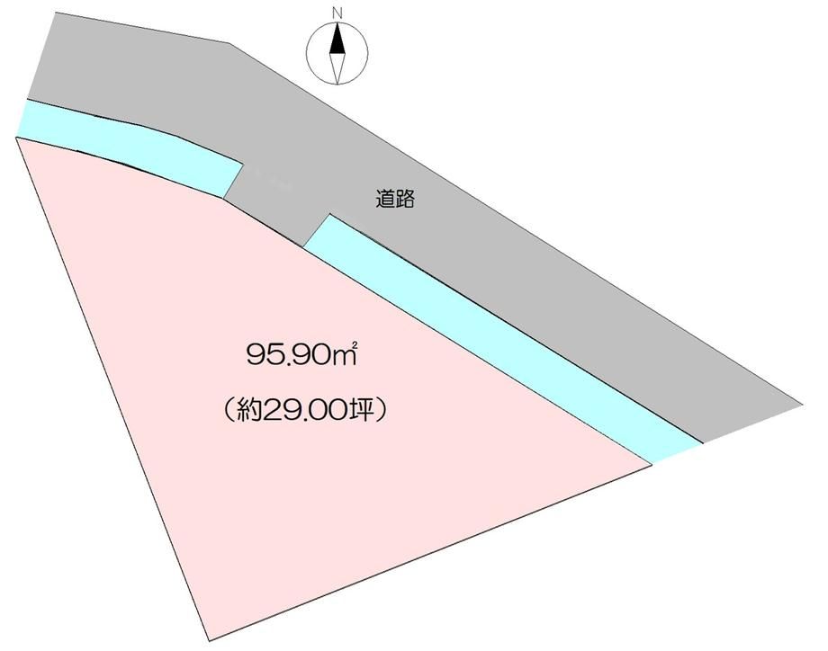 Land for Sale in Higashi Taisenji, Kochi City - 95.9 sqm - Thumbnail 3