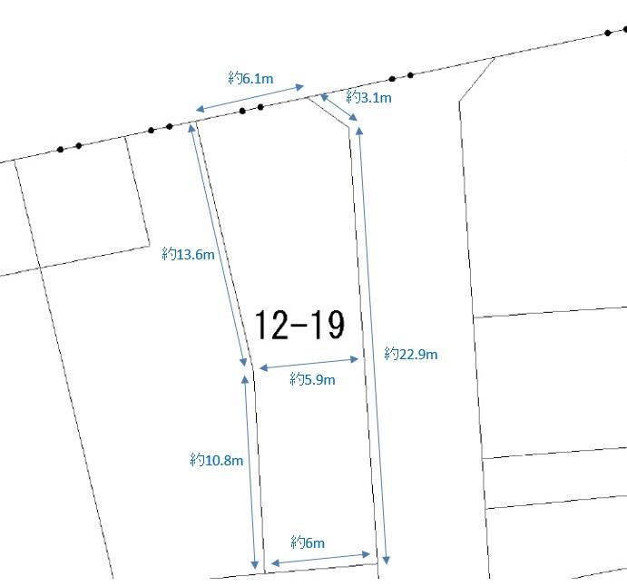 162.73 sqm Building Land in Onahama Atagoyama, Iwaki City - Thumbnail 3