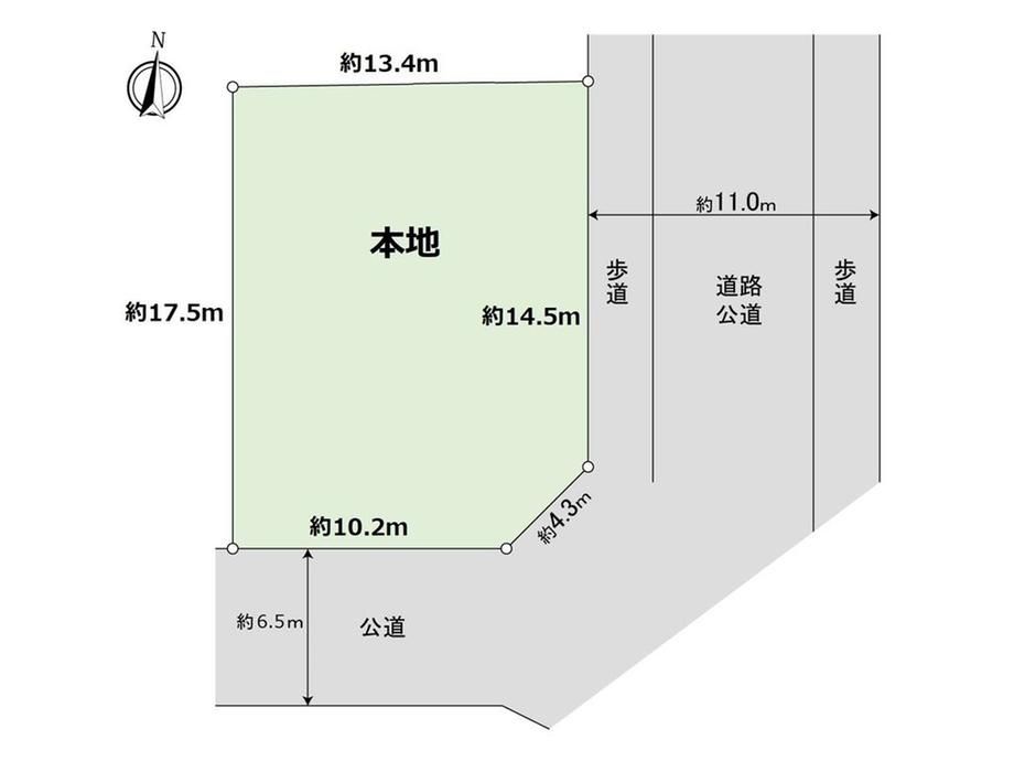 Land for Sale in Kawashima-cho, Asahi-ku, Yokohama 232sqm - Thumbnail 3