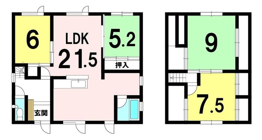 4LDK House in Kitahiroshima City, Hokkaido - 27,000,000 Yen - Thumbnail 2