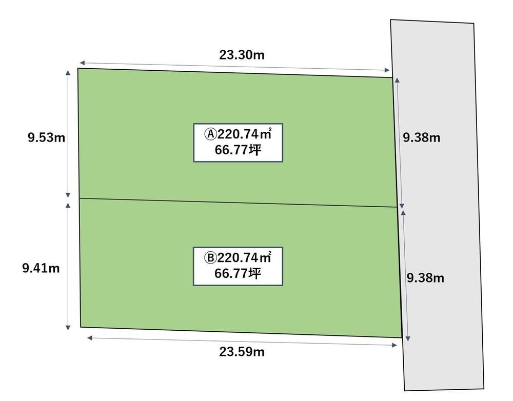 Land Plots for Sale in Tendō, Yamagata - 66.77 Tsubo Each - Thumbnail 2