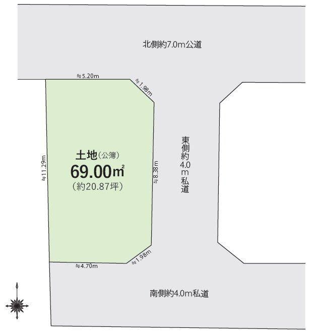 69sqm Corner Plot for Sale near Asaka Station, Saitama - Thumbnail 2