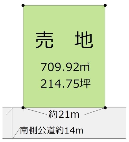 709m2 Vacant Land for Sale in Tano-cho, Miyazaki City - Thumbnail 2