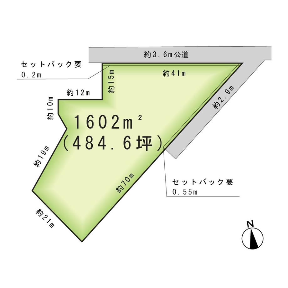 Land for Sale in Toride, Ibaraki - 1602 sqm Near Shintoride Station - Thumbnail 4