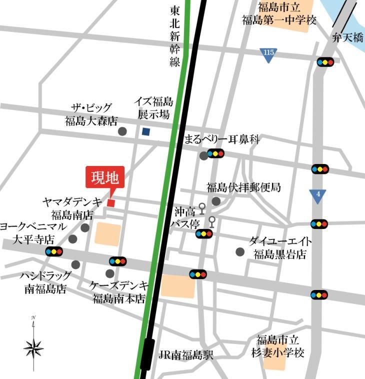 Building Plots for Sale in Taiheiji, Fukushima City, Fukushima Prefecture - Thumbnail 3