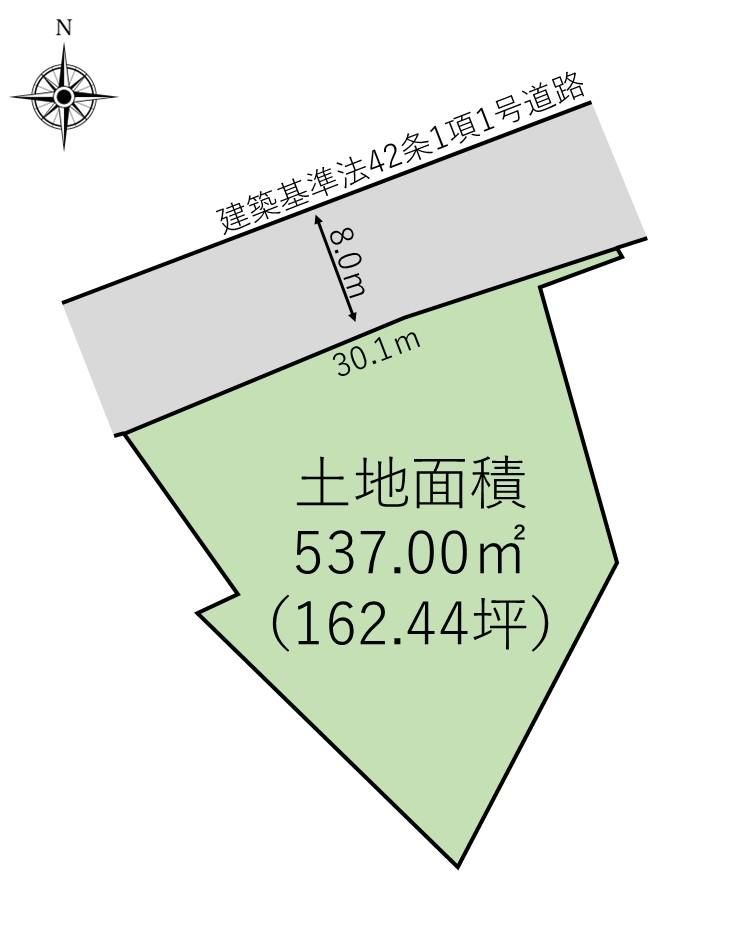 537m2 Land for Sale in Uchigo-Miyamachi, Iwaki City - Thumbnail 2
