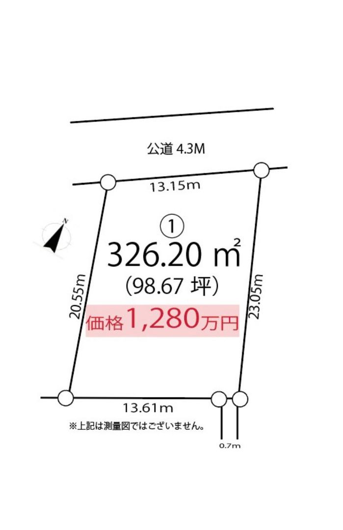 Building Land for Sale in Kawagoe City, Saitama - 344m2 - Thumbnail 2