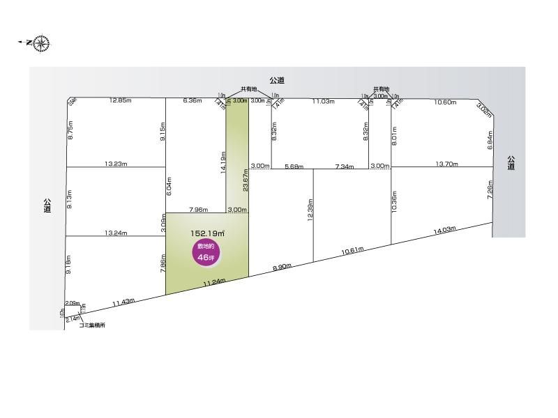 Land for Sale in Kasukabe, Saitama – 152m² Plot - Thumbnail 2