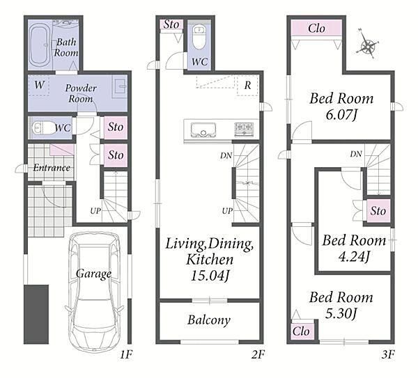 Land for Sale in Hodogaya Ward Yokohama 5 Plots - Thumbnail 2
