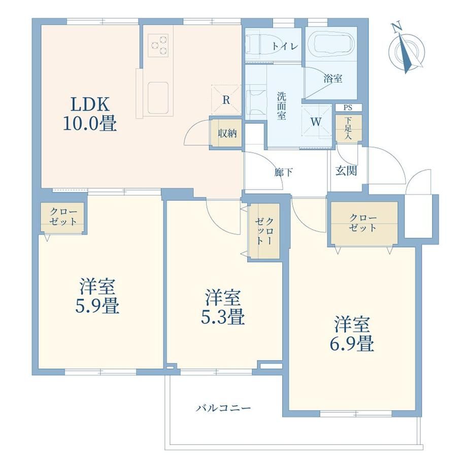 3LDK Apartment for Sale in Kawasaki City, Miyamae Ward - Thumbnail 4