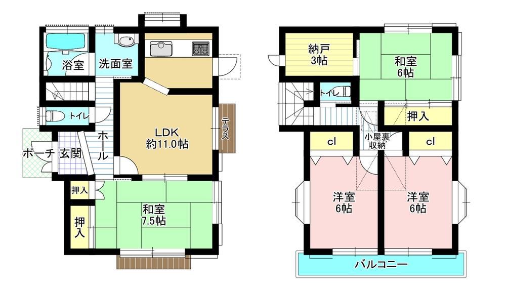 4LDK+S House for Sale in Funabashi, Chiba - 96.87 sqm - Thumbnail 2