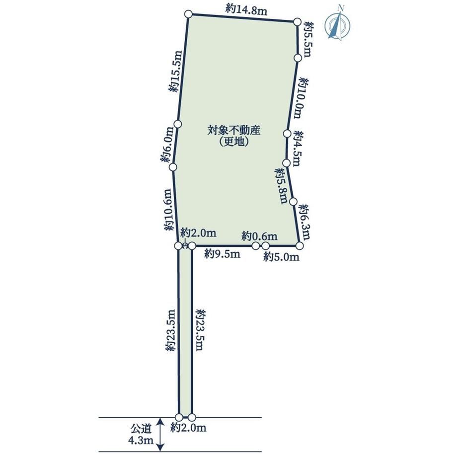 Land for Sale in Dainohara, Sendai - 563.76 sqm - Thumbnail 3