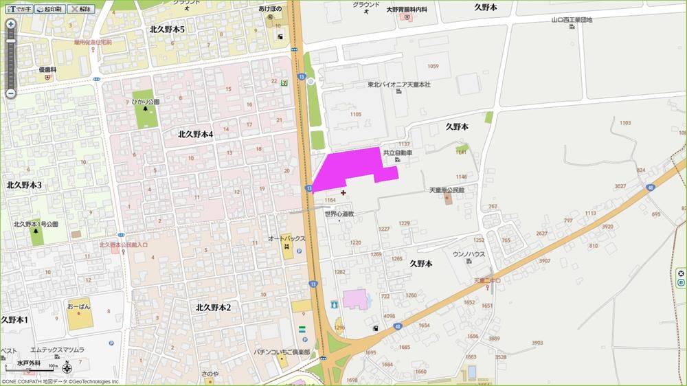 Land Plots in Impreist Town Kunohon Hikari, Tendo, Yamagata - Image 1