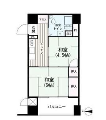 2K Resale Apartment Near Negishi Station, Yokohama – 12.8M Yen - Thumbnail 2