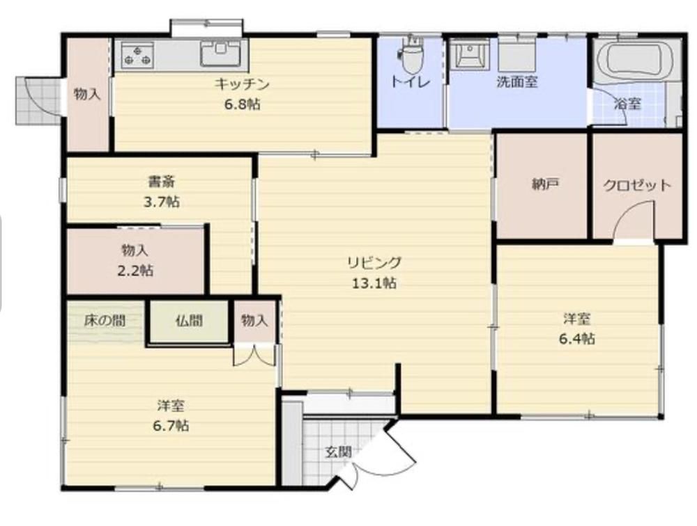 7LDK+2S Detached House for Sale in Koriyama, Fukushima - Thumbnail 4