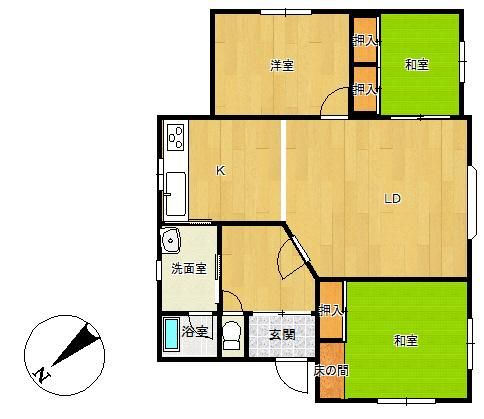 3LDK Detached House for Sale in Chitose, Hokkaido - Thumbnail 2