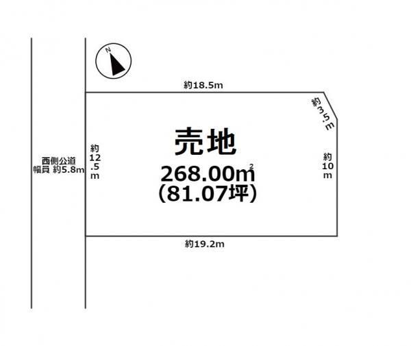 268m2 Building Land for Sale in Asaka-machi Arai, Koriyama - Thumbnail 2