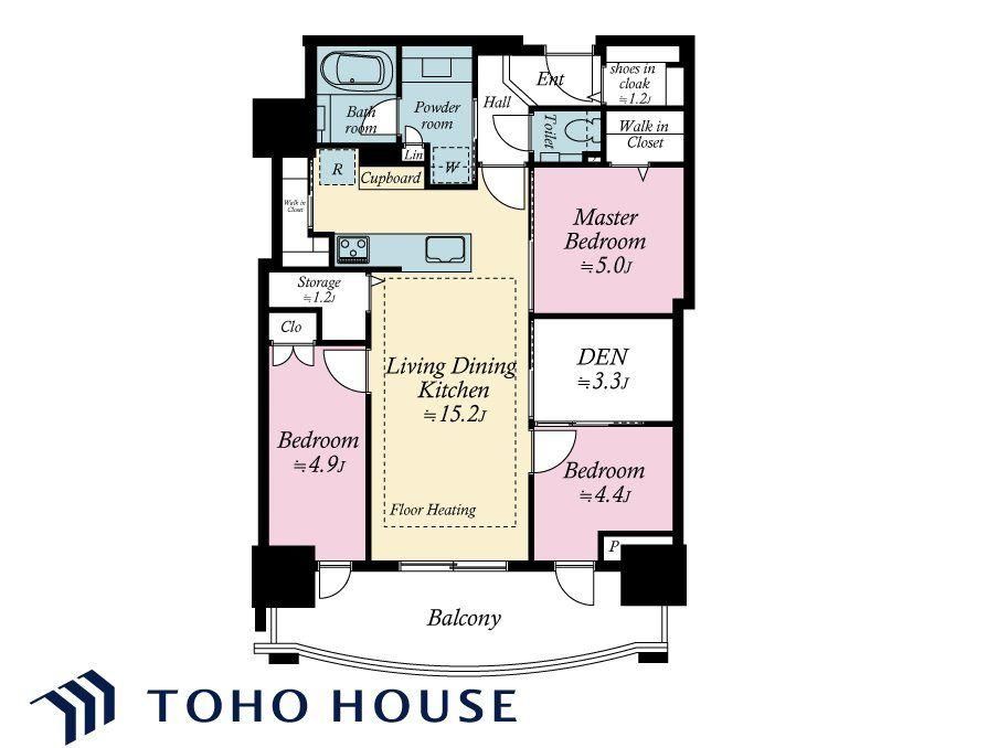 3LDK Apartment for Sale in Chuo, Tokyo - Toyomi Tower - Thumbnail 4