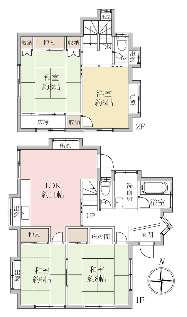 4LDK Corner House for Sale in Soka, Saitama - Thumbnail 2