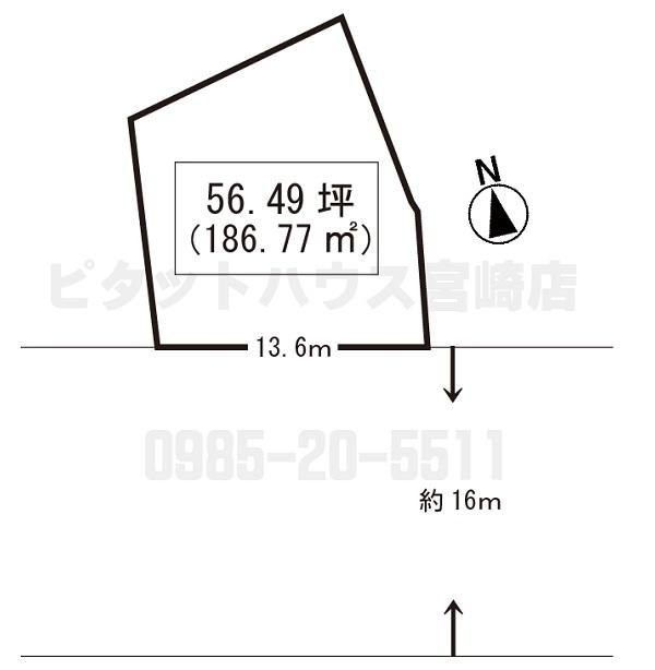 Land for Sale in Takaokacho Gocho, Miyazaki City - 186.77 sqm - Thumbnail 2