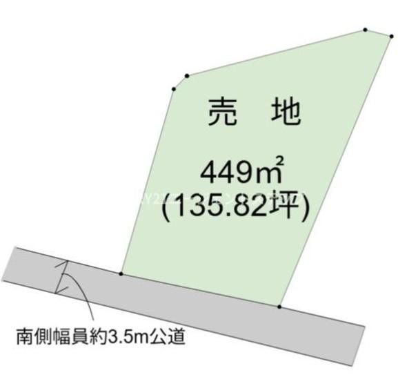 449 sqm Land for Sale in Takanabe, Miyazaki - 5,300,000 Yen - Thumbnail 3