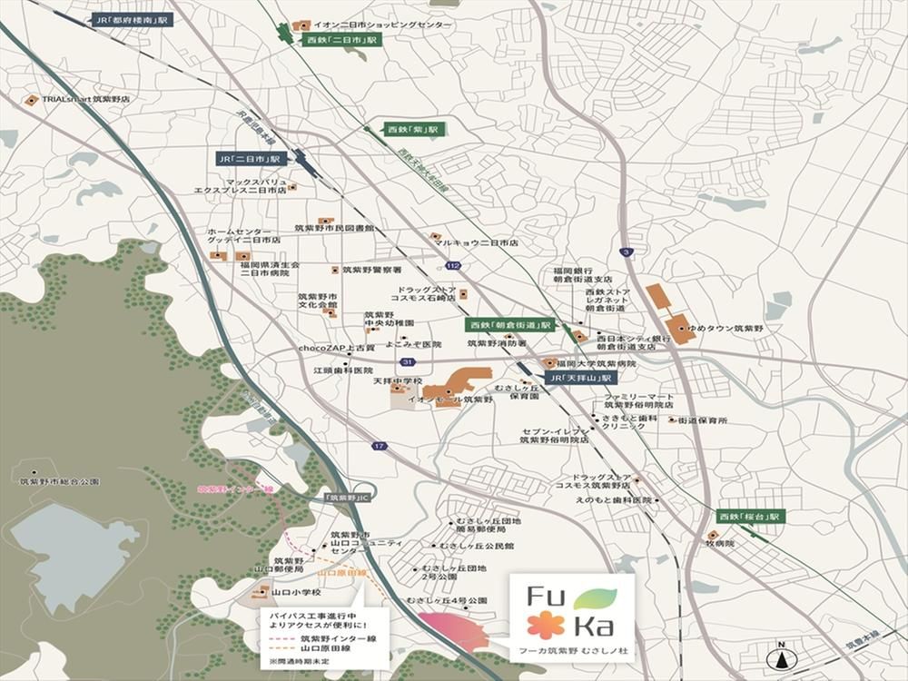 Land for Sale in Hagiwaradai, Chikushino City, Fukuoka - Thumbnail 3