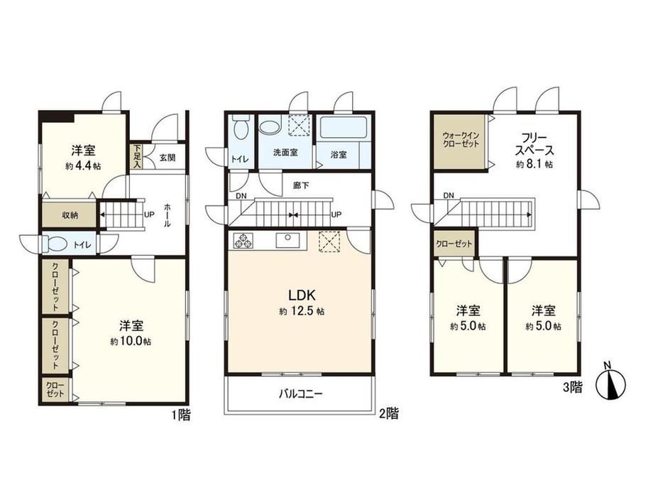 4LDK+S House for Sale in Aoba-ku, Sendai, Miyagi - 114m² - Thumbnail 3