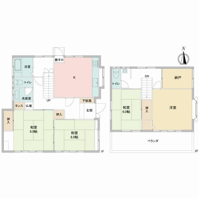 4DK House for Sale in Fuchu, Tokyo - 108 sqm, Near Koremasa Station - Thumbnail 2