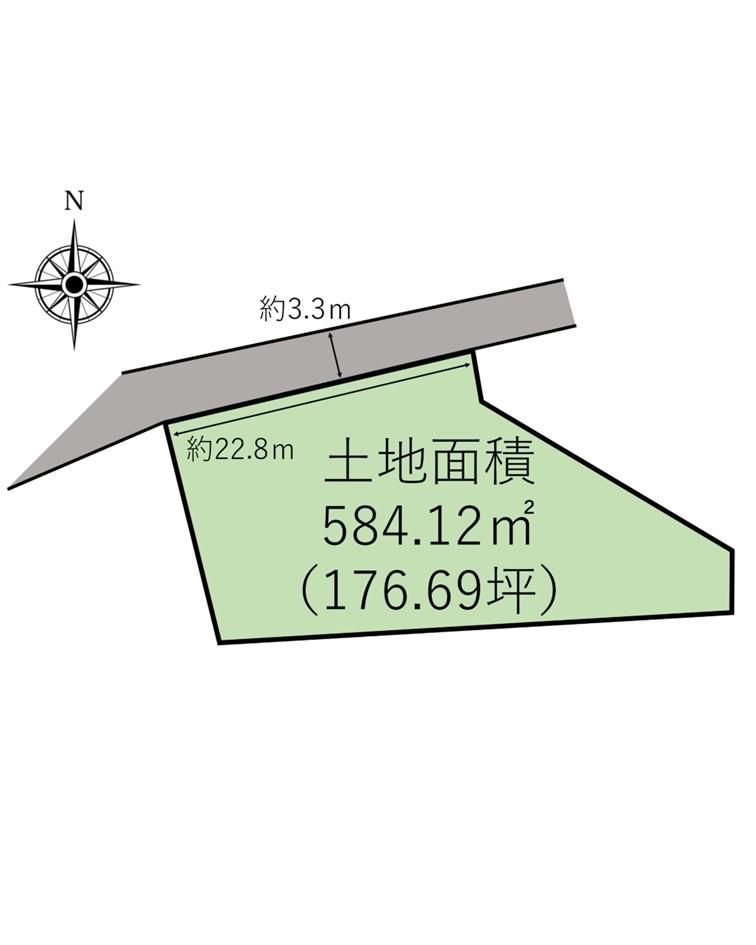 Land for Sale in Iwaki City, Fukushima - 584 sqm Plot - Thumbnail 2