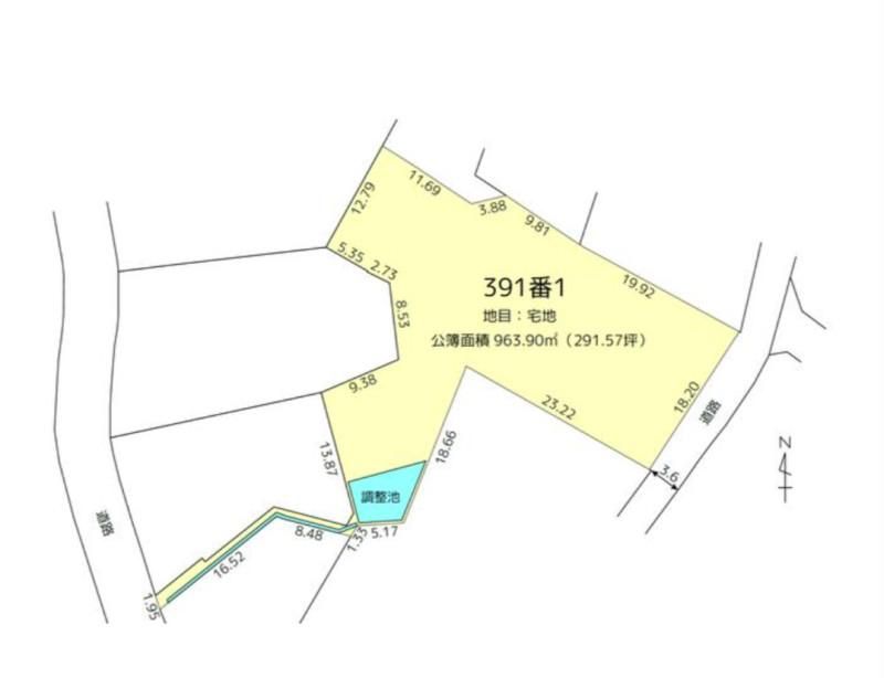 963.9 sqm Land for Sale in Kasamai, Kanazawa - No Building Conditions - Thumbnail 4