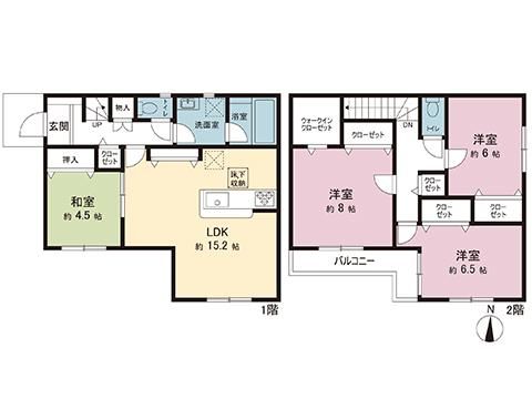 4LDK Detached House for Sale in Utsunomiya, Tochigi - Thumbnail 2