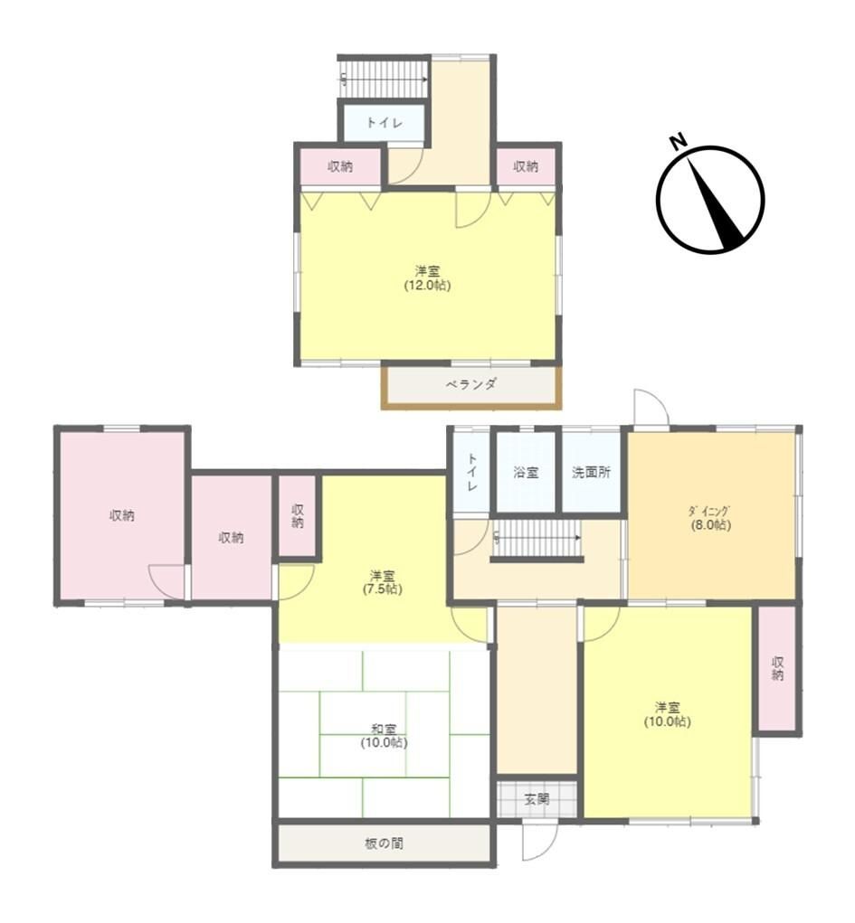 Resale House in Iwaki, Fukushima - 3K+S, 115.21m2 - Thumbnail 2