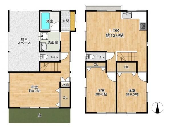 3LDK Used House for Sale in Masuodai, Kashiwa, Chiba - 12.8M Yen - Thumbnail 3